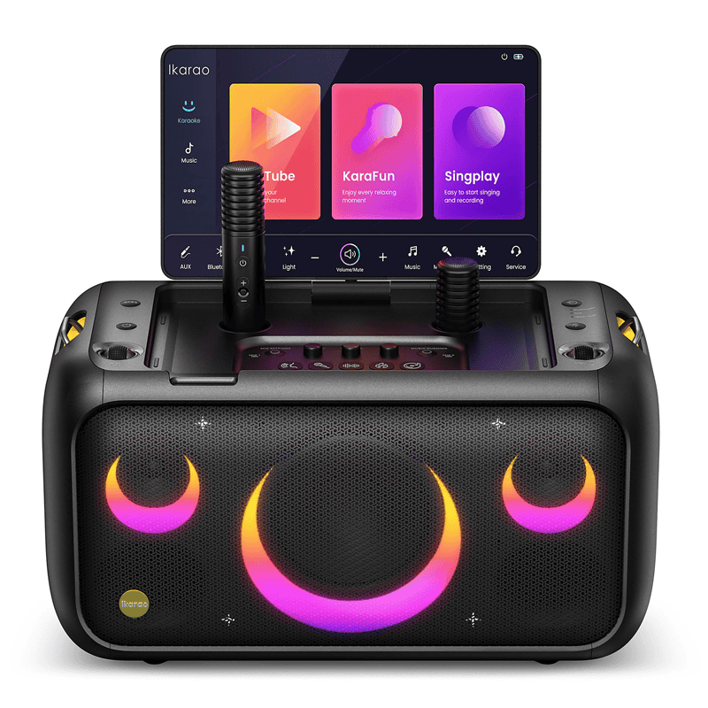 Ikarao Break X1 - Plug en Play Karaoke Machine