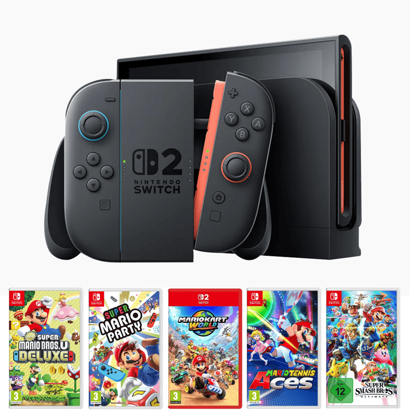Nintendo Switch 2 Mario Multiplayer Package