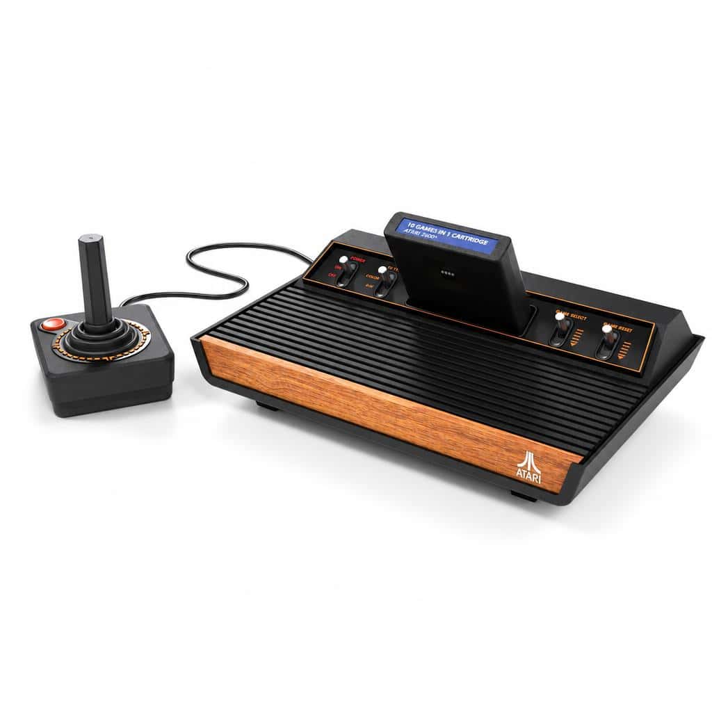 Atari 2600 Plus console met joystick huren voor retro gaming events